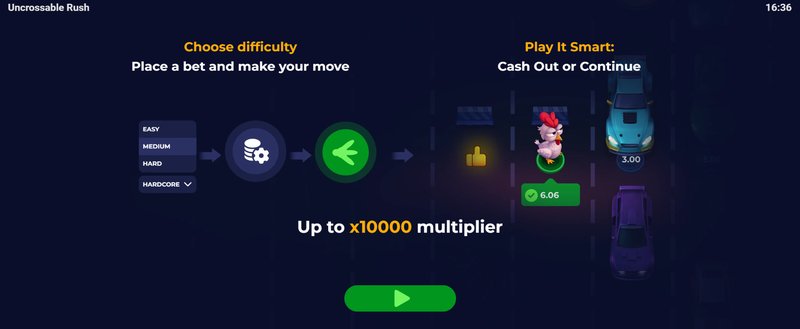 Introduction to uncrossable rush jugar